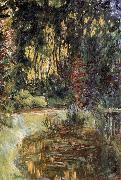 Claude Monet The Water Lily Pond at Giverny Sweden oil painting artist